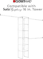 Vista 4 de ClosetMaid SuiteSymphony - Cajón de madera para armario, accesorio para complementar, estilo moderno, para almacenamiento, armario, ropa