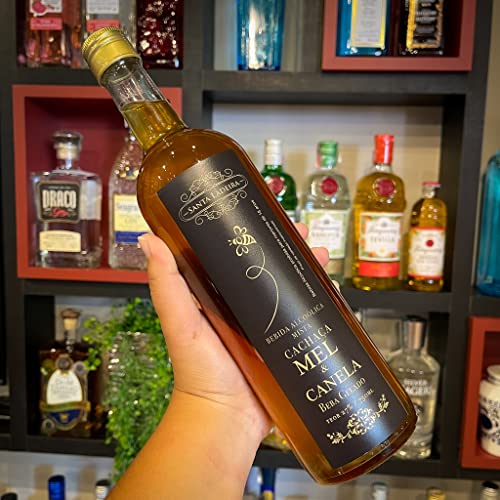Cachaça de Mel e Canela Santa Ladeira 750ml