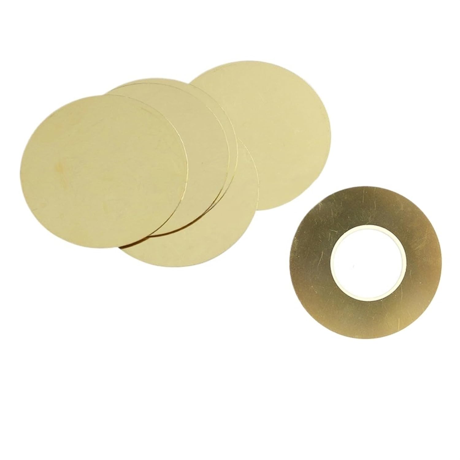 10PCS 35MM 50MM Piezo Elements Buzzer Sounder Sensor Trigger Drum Disc Copper Piezo buzzers(50mm-5PCS)