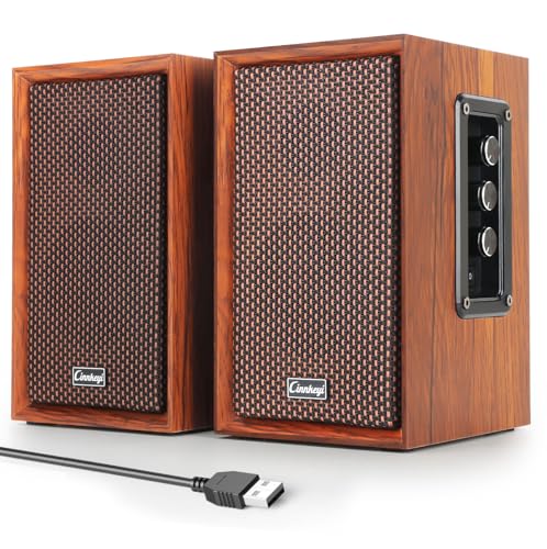 cinnkeyi 40W Bluetooth Bookshelf Speakers C5201-US の商品画像 6