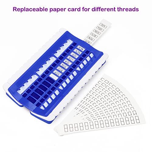 Image of Luxiv 30 Position Embroidery Floss Organizer, Thread Shelf with 15P Card