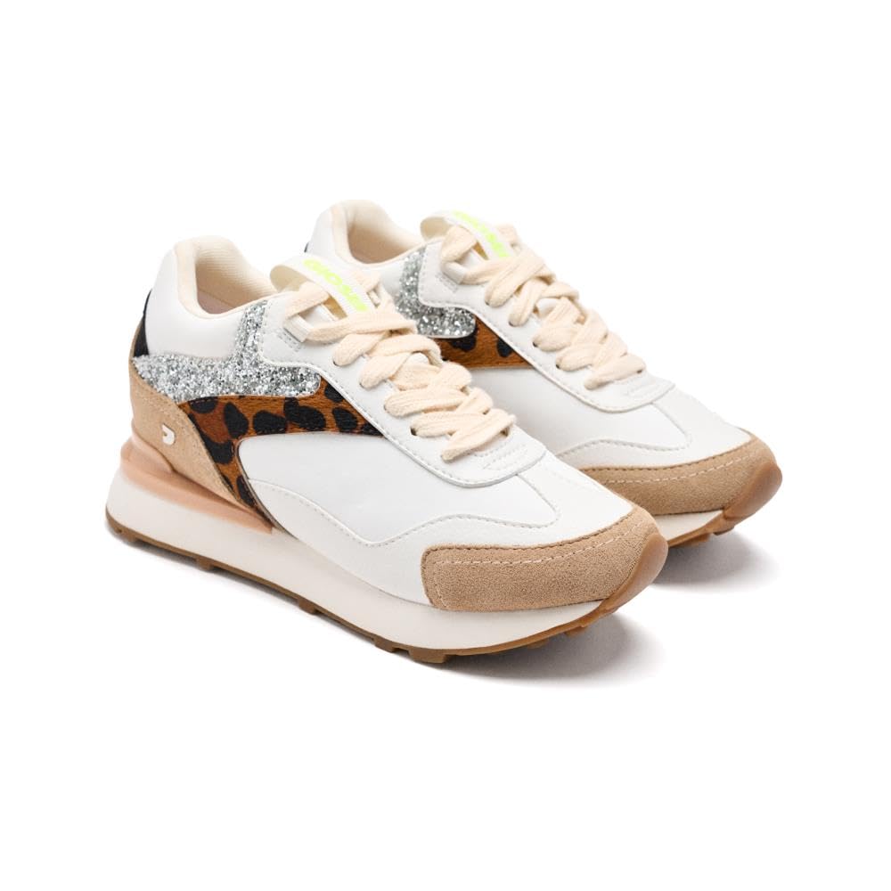 GIOSEPPO Women's Etna Sneaker, Leopard, 7 UK