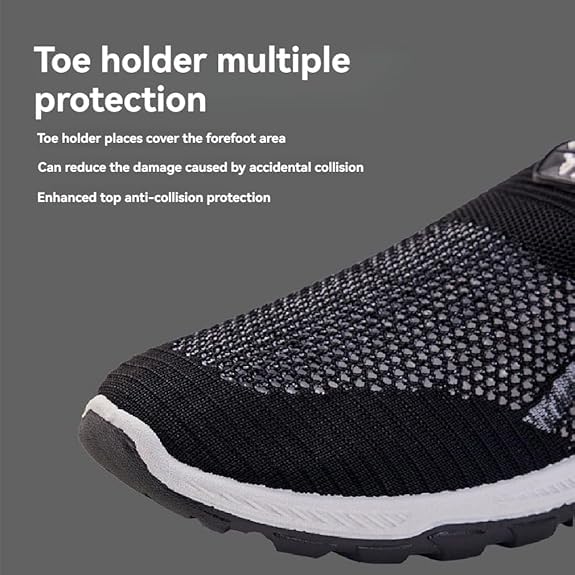 Jarv Cooling Comfort Sneaker, Atlacoast Summer Breathable Mesh Slip-On Casual Sports Walking Shoes3