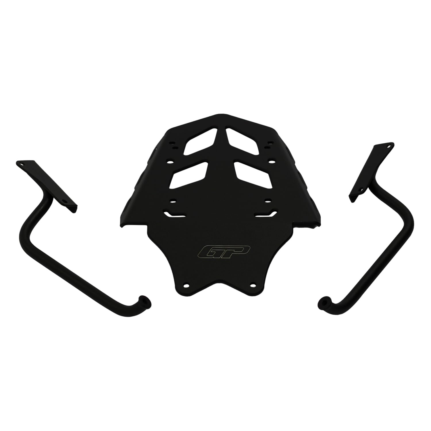 GP Kompozit - Portaequipajes Trasero Negro Compatible con KTM 250 Adventure / 390 Adventure 2020-2023