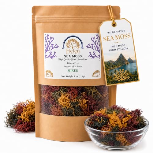 Wildcrafted Sea Moss 4oz from St. Lucia