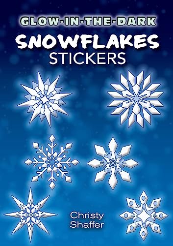 Glow-in-the-dark Snowflake Stickers
