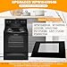WPW10409946 Range Oven Door Glass Compatible with Whirlpool Outer Oven Door Glass WFC150M0E WFE515S0E WFC150M0J WFC315S0J Stove Oven Glass Door Replacement W10409946 2210188 AP6021060 EAP11754380