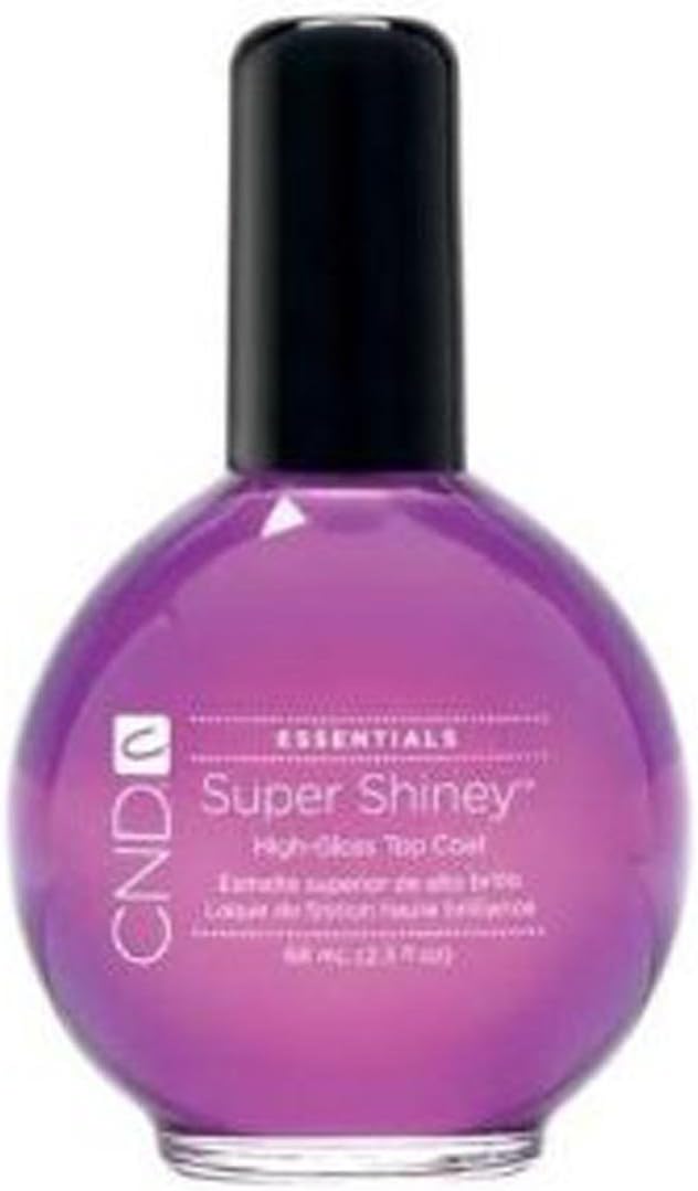 CND Super Shiney HighGloss Top Coat 2.3oz/68ml Amazon.co.uk Beauty