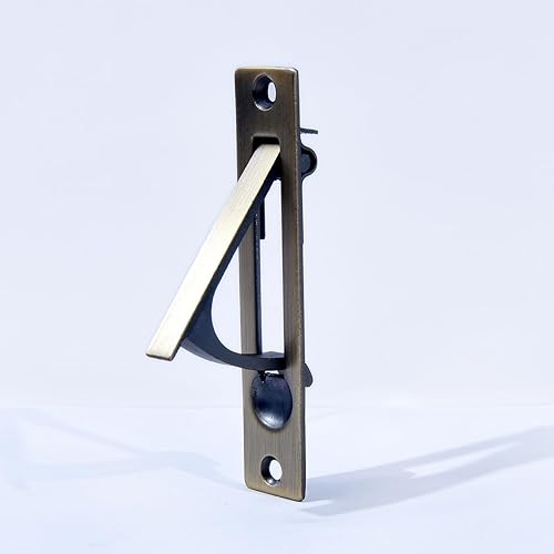 Miniatura 8 de Tirador de borde de puerta de bolsillo, acero inoxidable profesional 304, manija de puerta oculta de 4 pulgadas, accesorios de puerta de bolsillo de