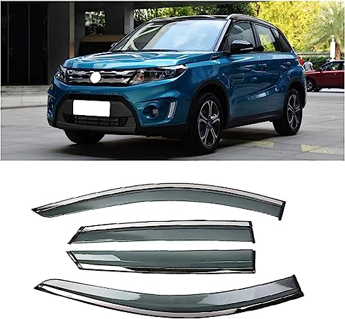 Déflecteurs vent Suzuki Vitara 2016-2018 accessoires vitres voiture pare-pluie avant arrière