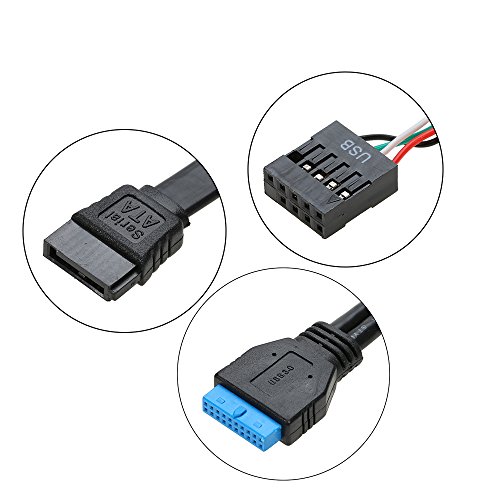 Docooler Sunshine-tipway STW 5,25 polegadas leitor de cartão interno mídia painel frontal multifunci