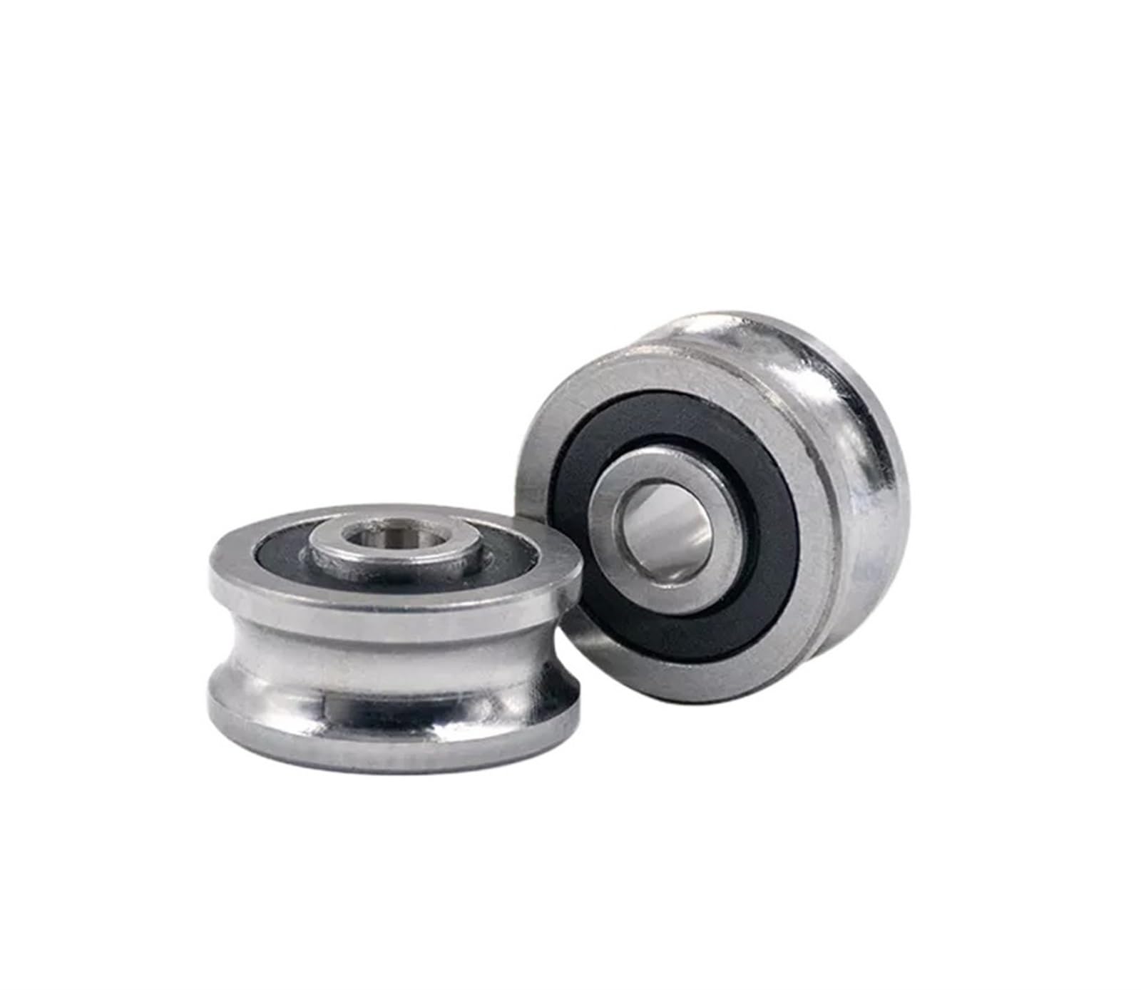 VSPPJYFG Bimetal Seal Shield Micro deep Groove Bearing 4pcs SG10 SG15 SG20 SG25 Groove Ball Bearings(SG10)