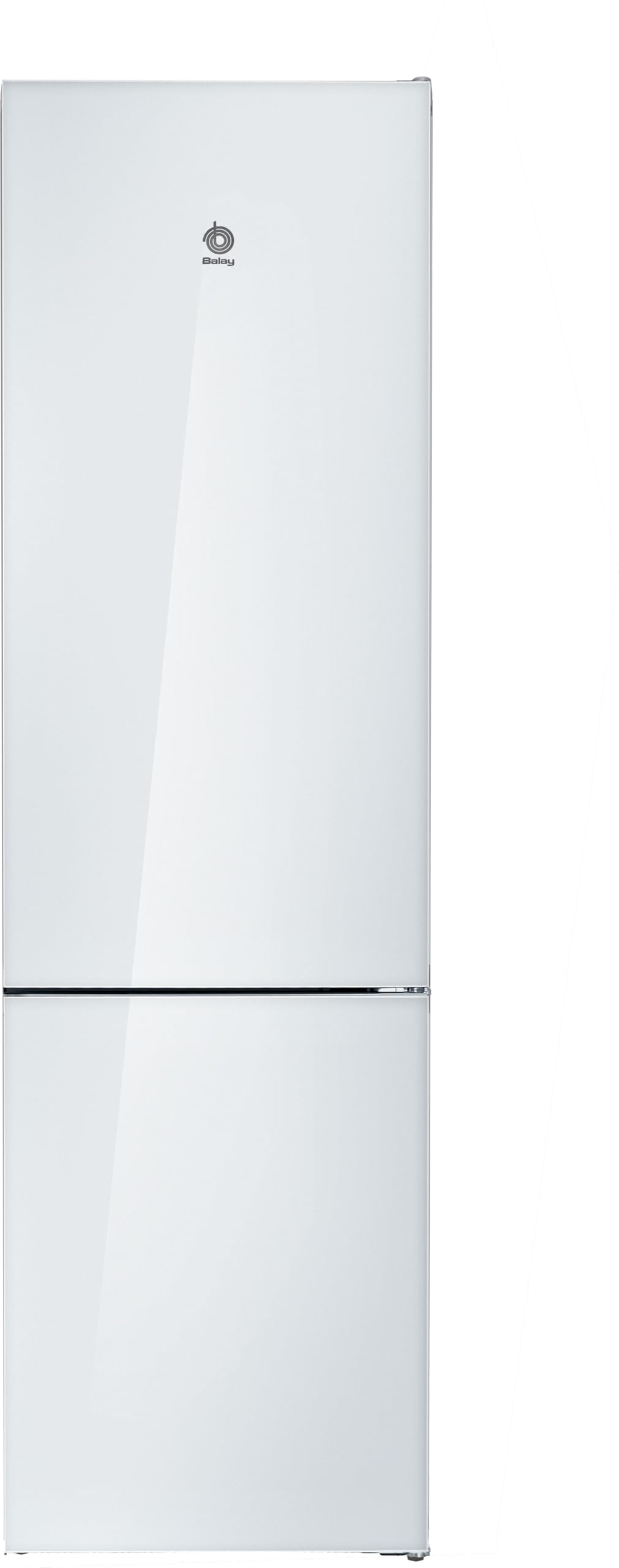 Balay - Frigorífico combinado, 203 x 60 cm, ExtraFresh, Cristal blanco, 3KFC869BI