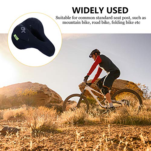 BESPORTBLE Assento da Bicicleta Confortável Couro PU Grande Largura de Assento Da Bicicleta Da Espum