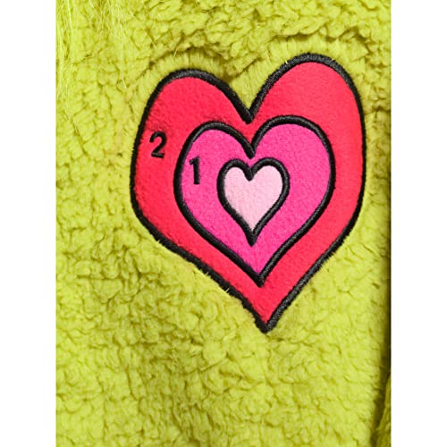 The Grinch Men's Fuzzy Plush Warm Holiday Hooded Union Suit Pajamas4