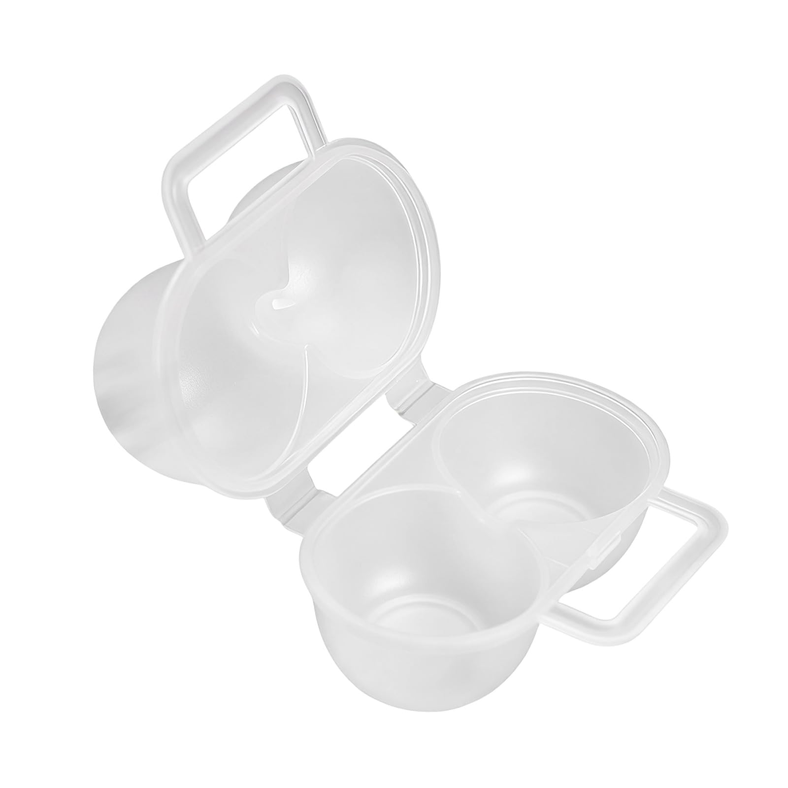 Eggs Container Case with Shockproof Construction 2 Slots Multipurpose Carriers Tray for Picnics and Camping Camping Holder