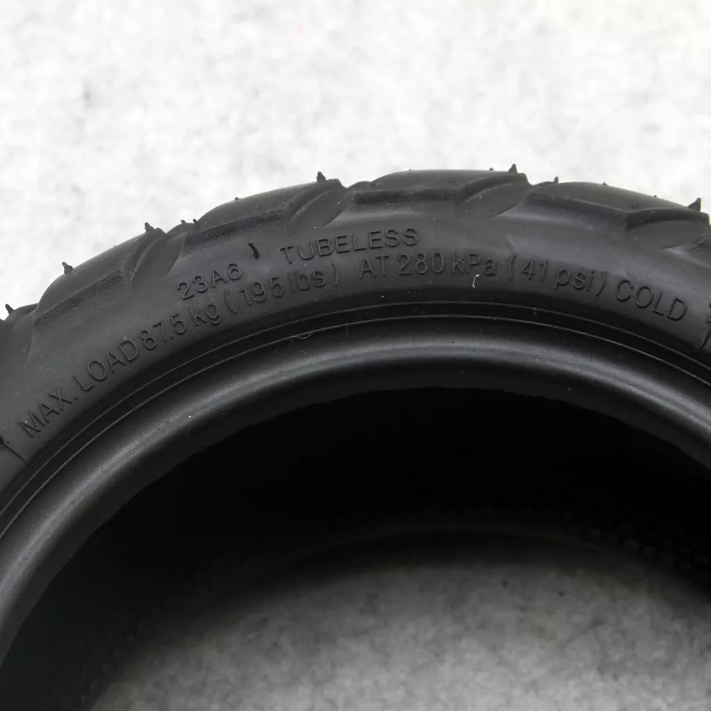 Ruote pneumatiche per scooter elettrici tubeless fuoristrada resistenti all'usura 80/60-6 Accessori per moto