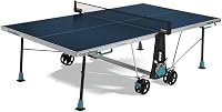 Cornilleau 300X Outdoor Ping Pong Table: 5mm Weatherproof Top, Anti-Glare Coating, Foldable with Paddle Storage