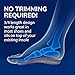 Dr. Scholl’s Custom Fit Orthotics 3/4 Length Arch Support Shoe Inserts - Plantar Fasciitis Relief Insoles for Men and Women, Immediate All-Day Total Lower Body Pain Relief, FSA HSA Eligible, CF340