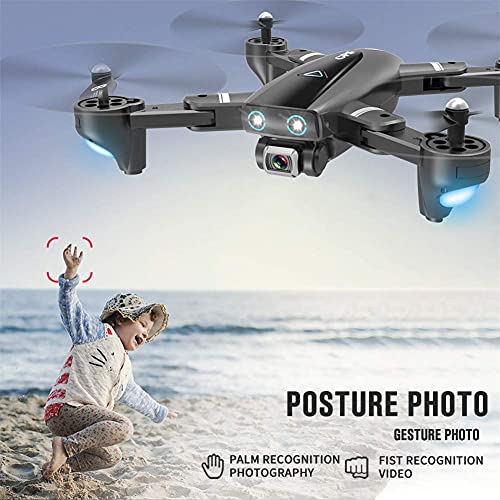 Ficha técnica GPS Foldable Drone con 4K Camera para Adultos y Principiantes 5G WiFi Optical Flow Positioning Storage Box - Fernando Cortés