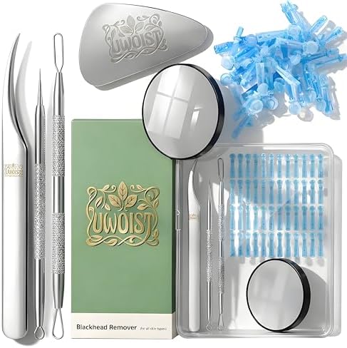 Blackhead Remover Tools face Spatula Pimple Popper Tool Kit Skin ...