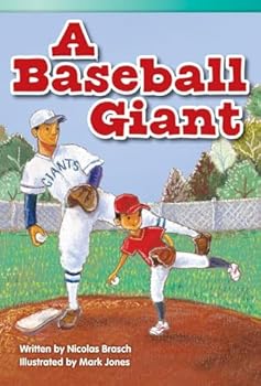 Paperback Teacher Created Materials - Literary Text: A Baseball Giant - Grade 3 - Guided Reading Level Q Book