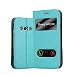 Produktbild Cadorabo Hülle für Samsung Galaxy XCOVER 3 in Mint TÜRKIS  Handyhülle mit Magnetverschluss, Standfunktion und 2 Sichtfenstern  Case Cover Schutzhülle Etui Tasche Book Klapp Style