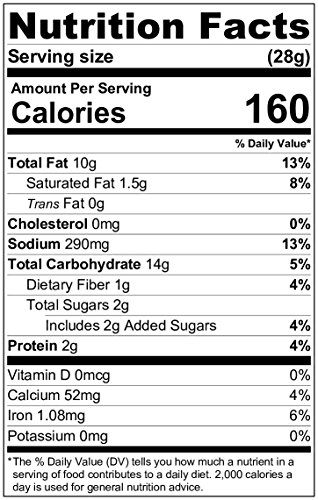 Honey Cinnamon Bun Sesame Chips - 2 Lb Tub