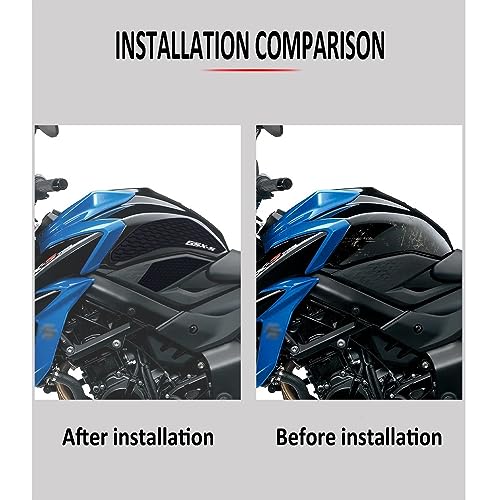 Genouillère Coussinet de Traction GSX-S750 Évite les Rayures Moto - 5