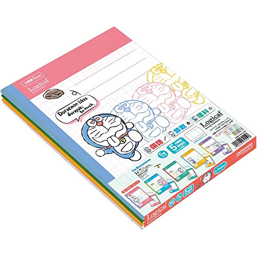 トラえもんページ Amazon | 山野紙業 ドラえもん ノート 方眼罫 5冊パック 5PNB-H