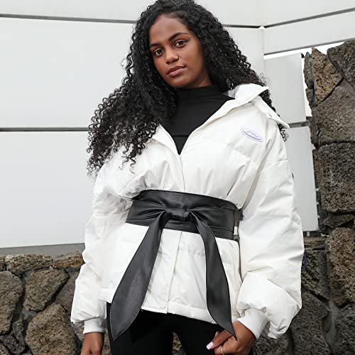 Earnda Womens Fashion Obi Belt Wrap Wide Cinch for Dress Solid Color Belts2