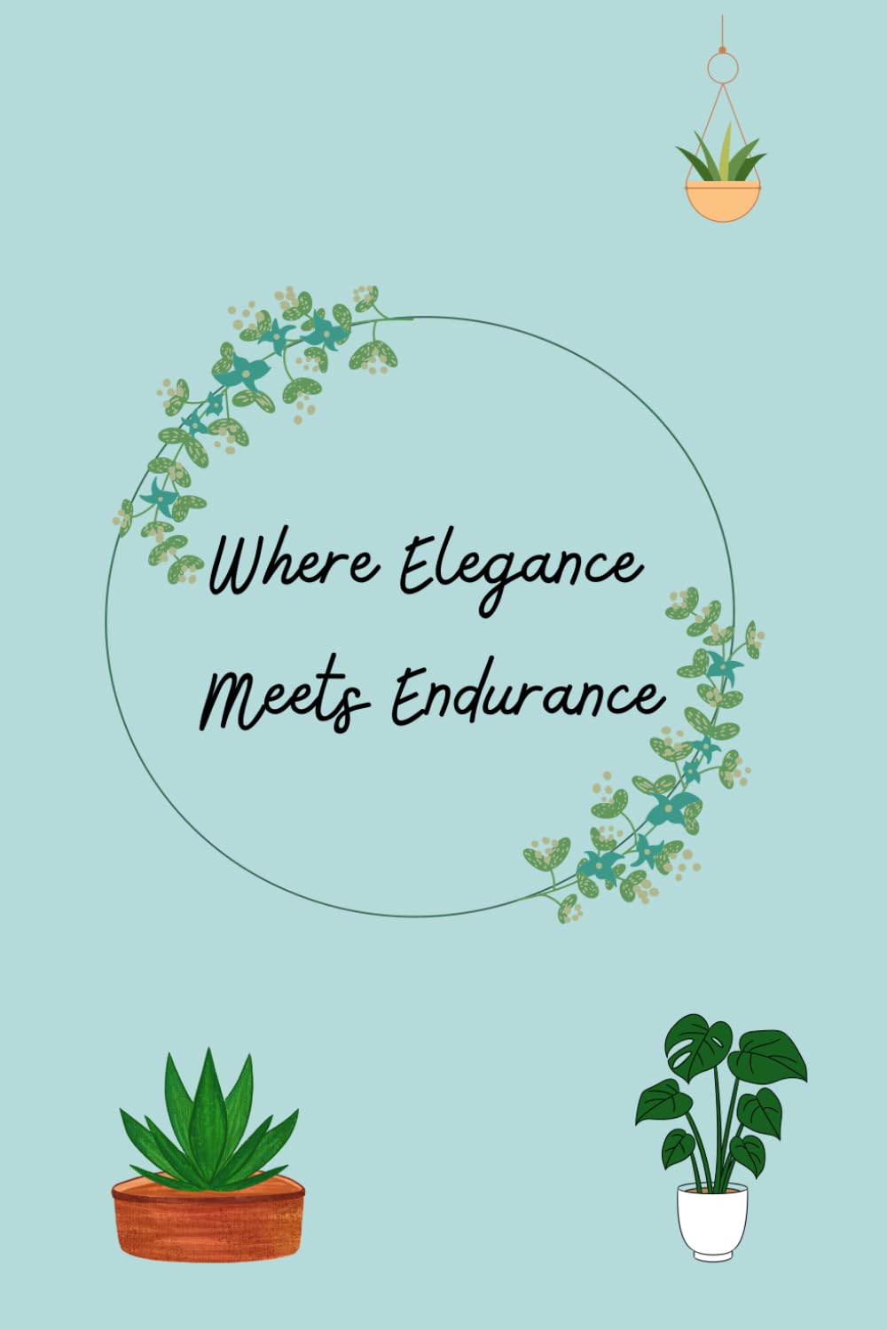 Miscellaneous Loves | Premium Paperback Notebook | Where Elegance Meets Endurance | Plant Lover | 120 pages (6"X9") | Journal | Monthly Planner (Ruled | Blue)