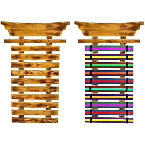 AAProTools Playwell BLT-M1 Gürtelhalter aus Holz, für 10 Gürtel, 81,3 cm (32 Zoll) Cover