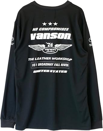 Amazon | [バンソン] VSE24810S メッシュロングスリーブTシャツ
