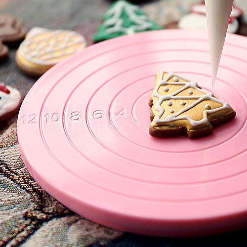 Mwellewm 2 Pcs Cookie Decorating Turntable thumb #2