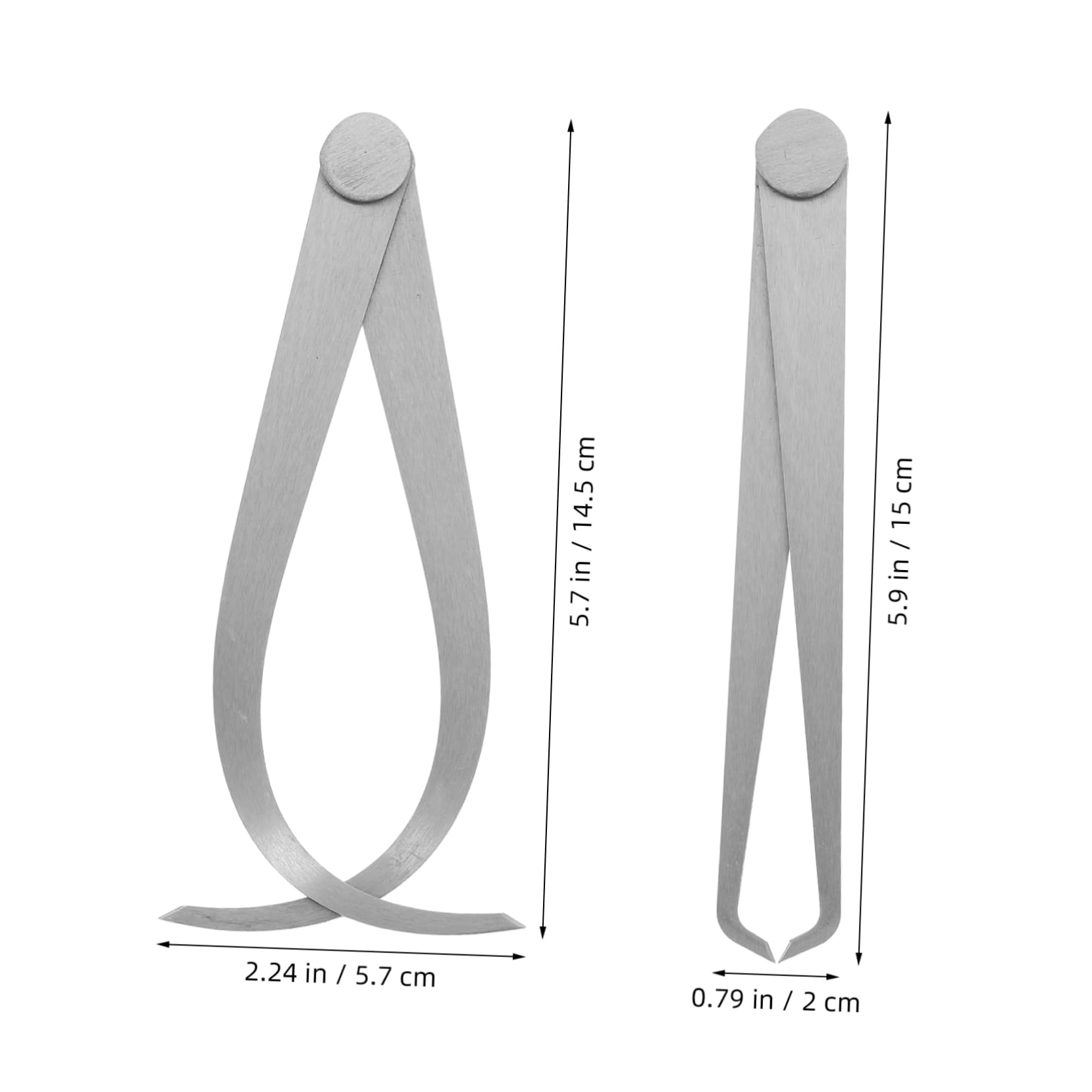 Alipis Advanced Precision Caliper Tool Metric Measuring Caliper for Woodworking Metalworking Sculpture Projects