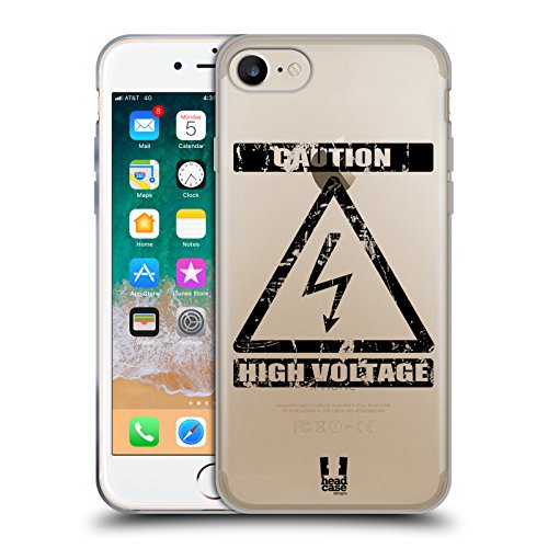 Coque iPhone SE compatible MagSafe pour aventuriers urbains motif haute tension