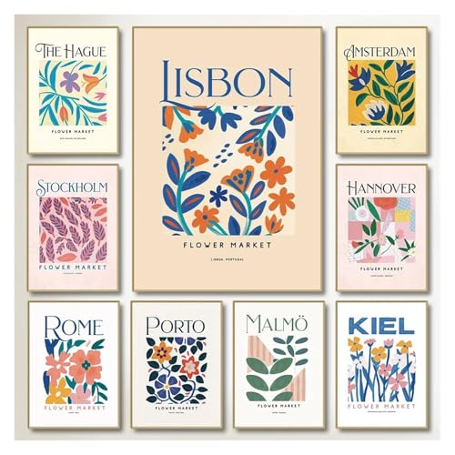 Tableau déco moderne affiche fleurs pour relooker un salon terne