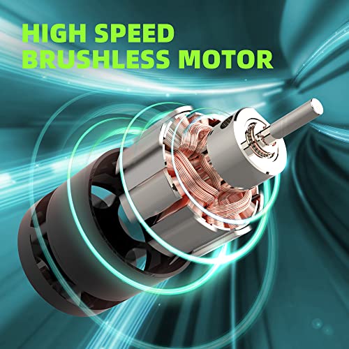 cheerwing Brushless Rc Boat For Adult & Kid, 40 Km/H Fast Remote Control Boat For Pools & Lakes, Red