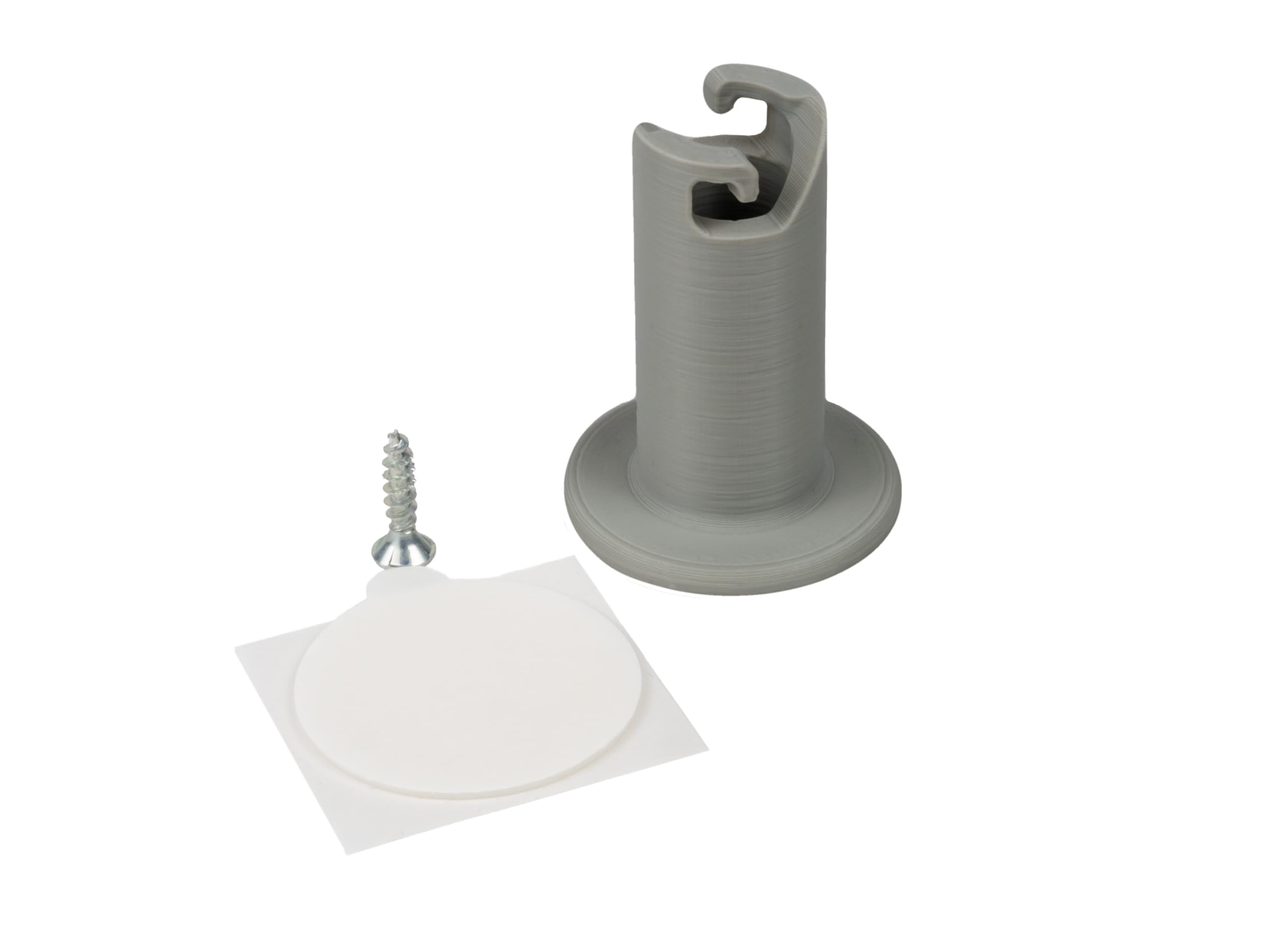 GZ Design 5 STK. Halterung-Aufbewahrung für Kenwood Cooking Chef XL Zubehör-Rührelemente wie Flachrührer Schneebesen Knethaken (Grau) Küche, Haushalt & Wohnen