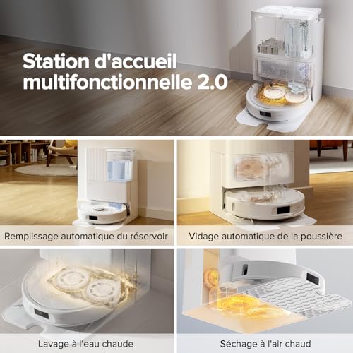 Roborock Qrevo Pro Set Aspirateur Robot Roborock Qrevo Pro Set Aspirateur Robot