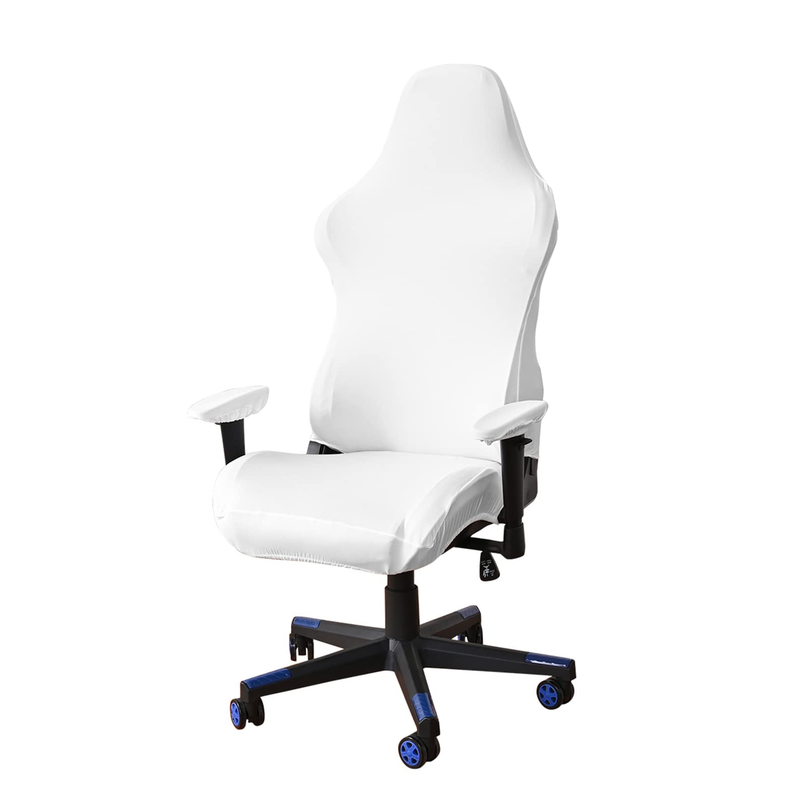 Housse De Fauteuil HJGUI Housses De Chaise De Bureau En Velours Pour Ordinateur Chaise Gamer