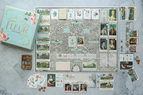 La Fleur juego de mesa para 1-4 jugadores miniatura 6