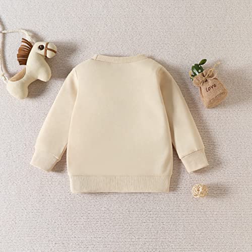 Children's Kids Boys Girls Toddler Cartoon Letters Long Sleeve Sweatshirt Top Calamity Hoodie2