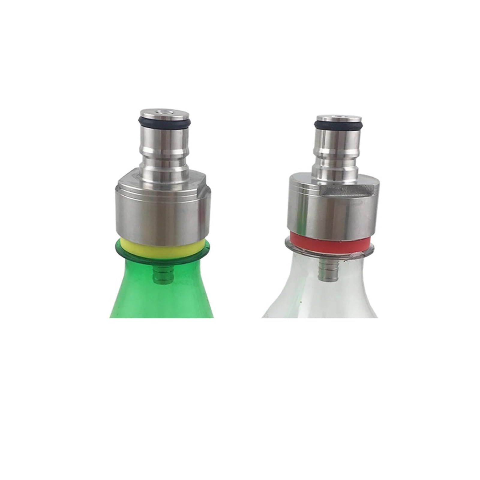 Domowe warzenie wina Stainless Steel Carbonation Cap Carbonator Ball Lock Disconnect fit Soft Drink PET Bottles Homebrew Soda Akcesoria winiarskie(Only cap)