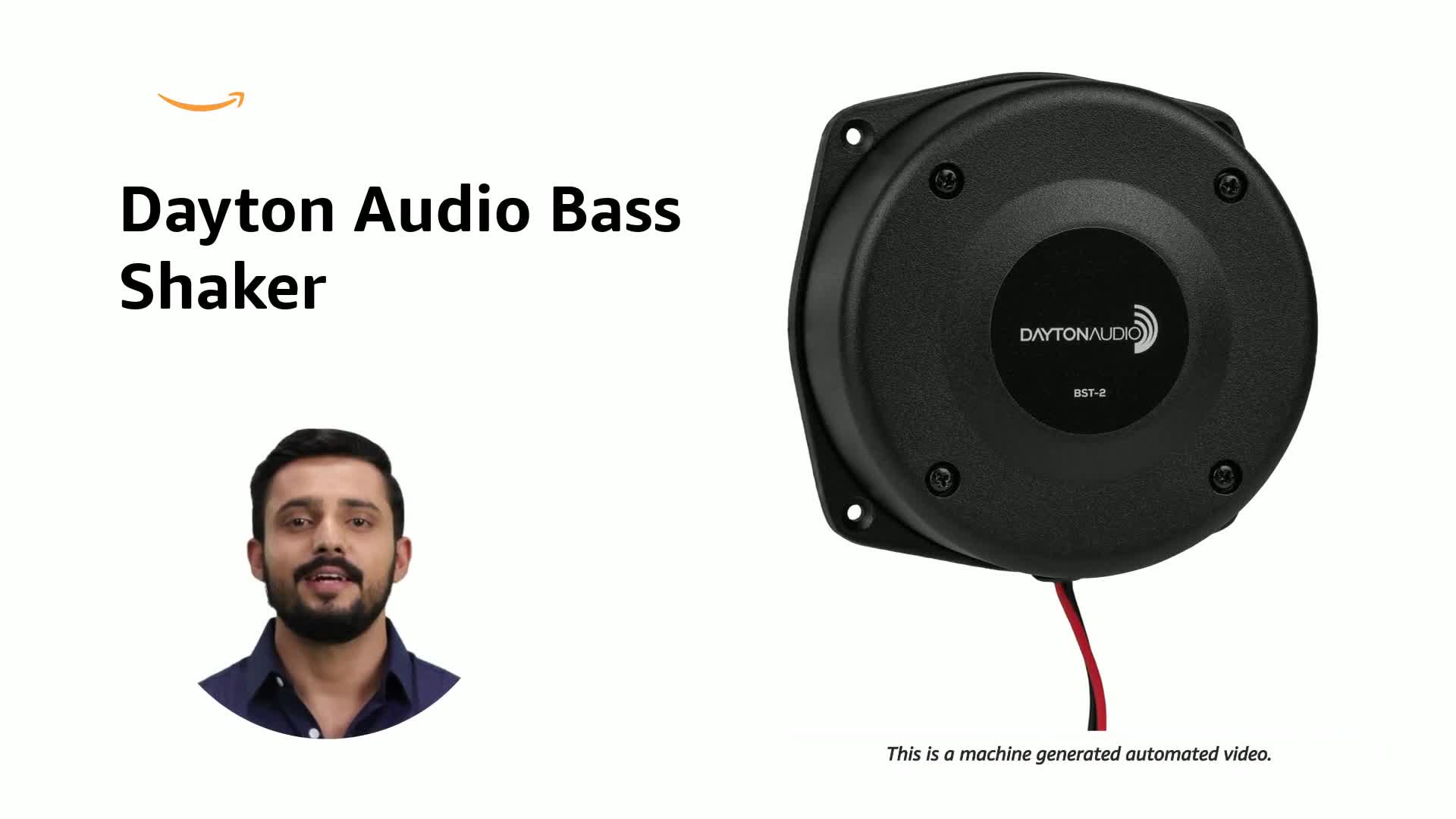 Dayton Audio BST-2 Tactile Bass Shaker 25 Watt : Amazon.in