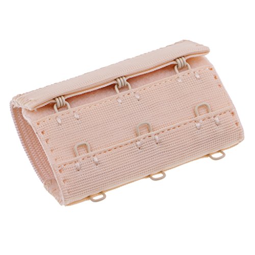 shamjina 3 Extensor Sutiã Alça Elástica de Extensão Sutiã Acessórios de, Castanho