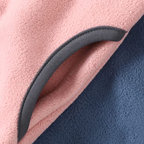 Youth Full-Zip Polar Fleece Jacket for Children Boy Girl Fall Lightweight Coat Thick Sweatshirt Winter Warm Outwear2