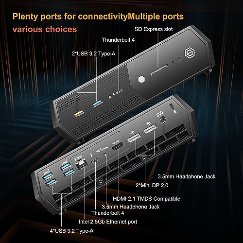 Image of Intel NUC 12 Enthusiast Mini PCs 14 Cores i7-12700H /Intel Arc A770M /32GB RAM /1TB SSD for Home /Audio-Visual /Business /Office (NUC12SNKi72)
