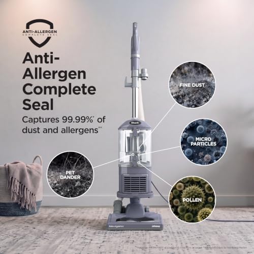 Shark Navigator Lift-Away Upright Vacuum Cleaner, HEPA, Lavender, NV352 - image 7